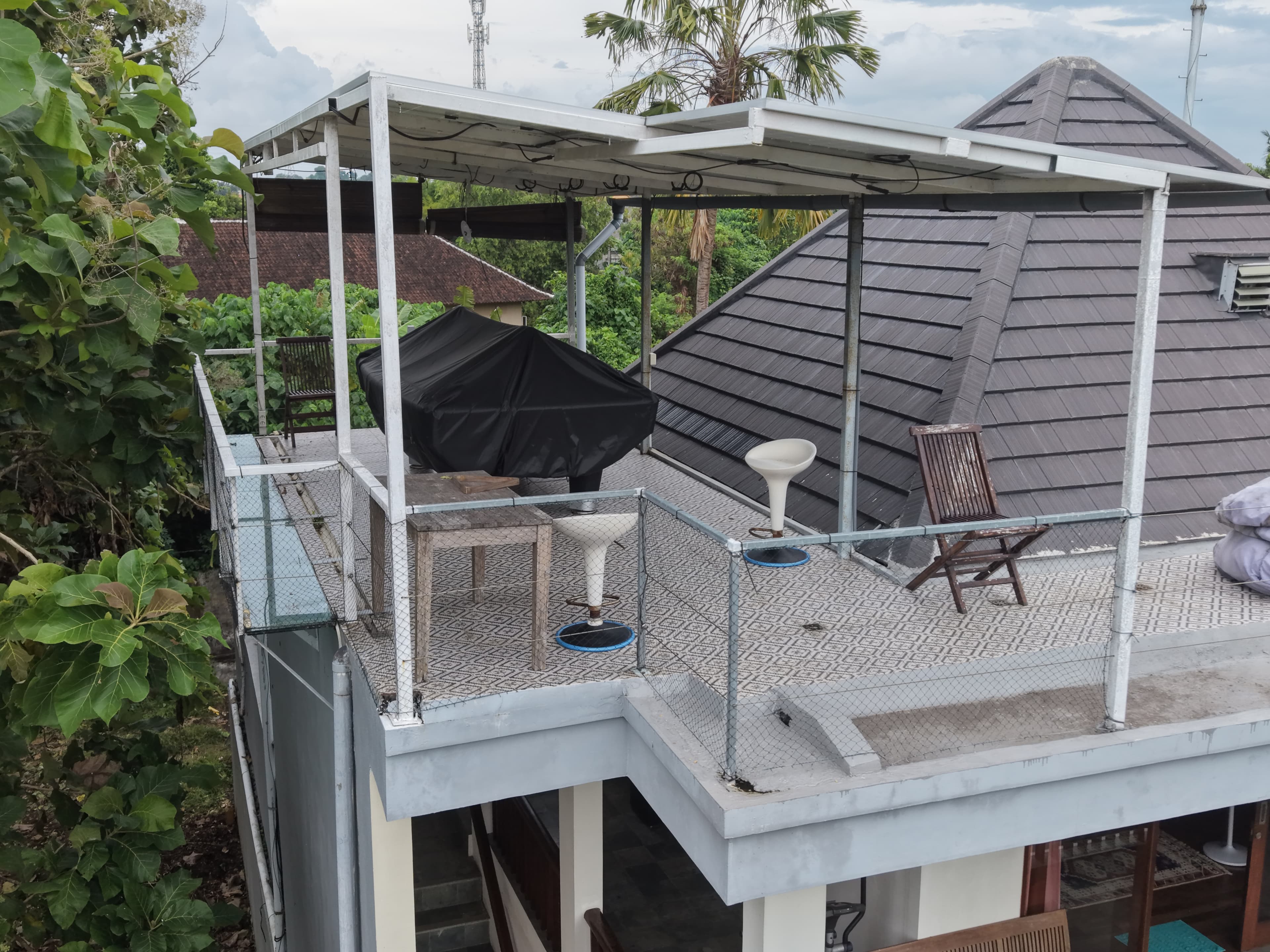 Ubud villa — installation detail